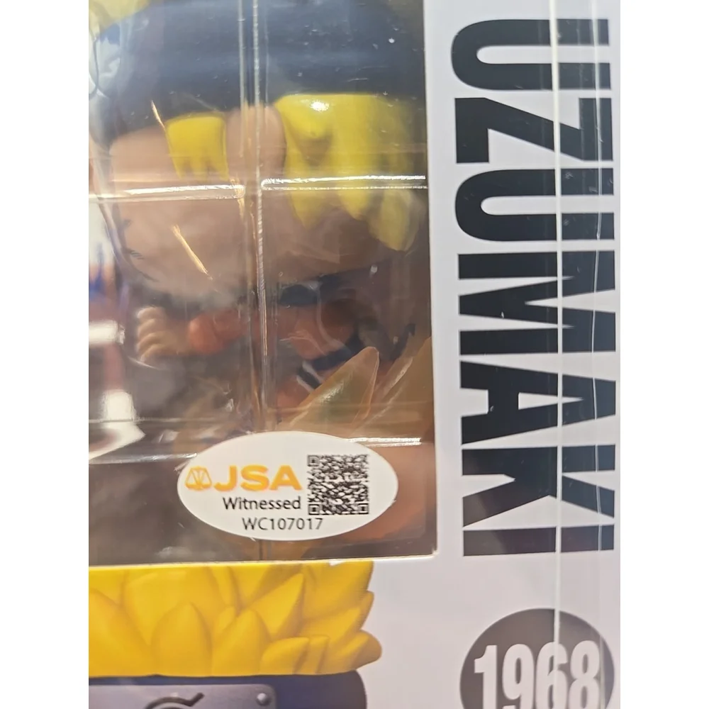 Funko Pop! : Pop! Naruto Uzumaki 1968 - Chalice...(Signed By Eva Maile Flanagan)